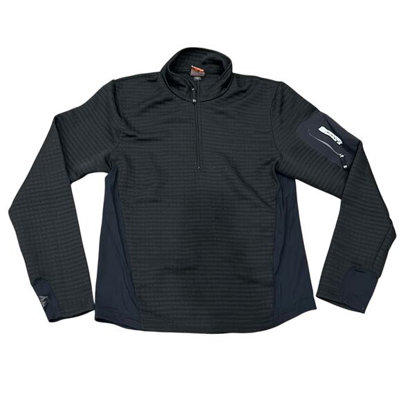 Scott Freeride Black Soft Shell Snowboard Sweatshirt Men's M - Picture 1 of 6